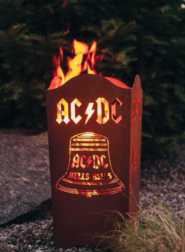 ACDC Fanshop Feuerkorb AC/DC