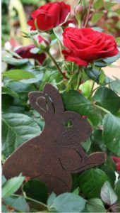 Frühling Ostern Rost Deko